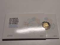 2012 – PROOF 2 Euros € – 10 anos da circ. do Euro - Comemorativa INCM