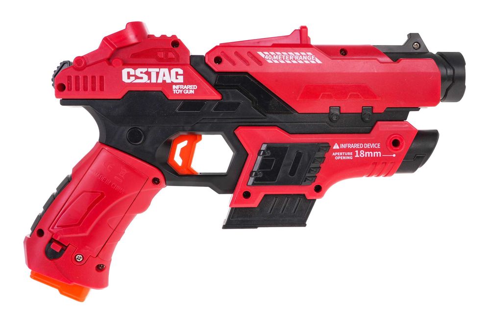 Zestaw Pistoletów Laserowych + Tarcze Z Funkcją Dymu ZMI.BB8913F