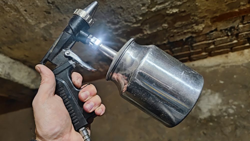 Pistolet do piaskowania