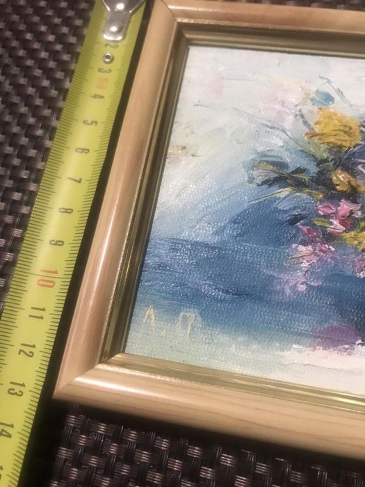 Картина маслом . Подарок