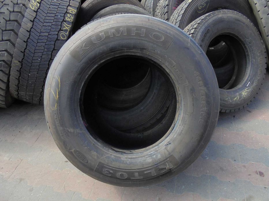 Opona 445/45R19.5 KUMHO KL03(1100 netto)