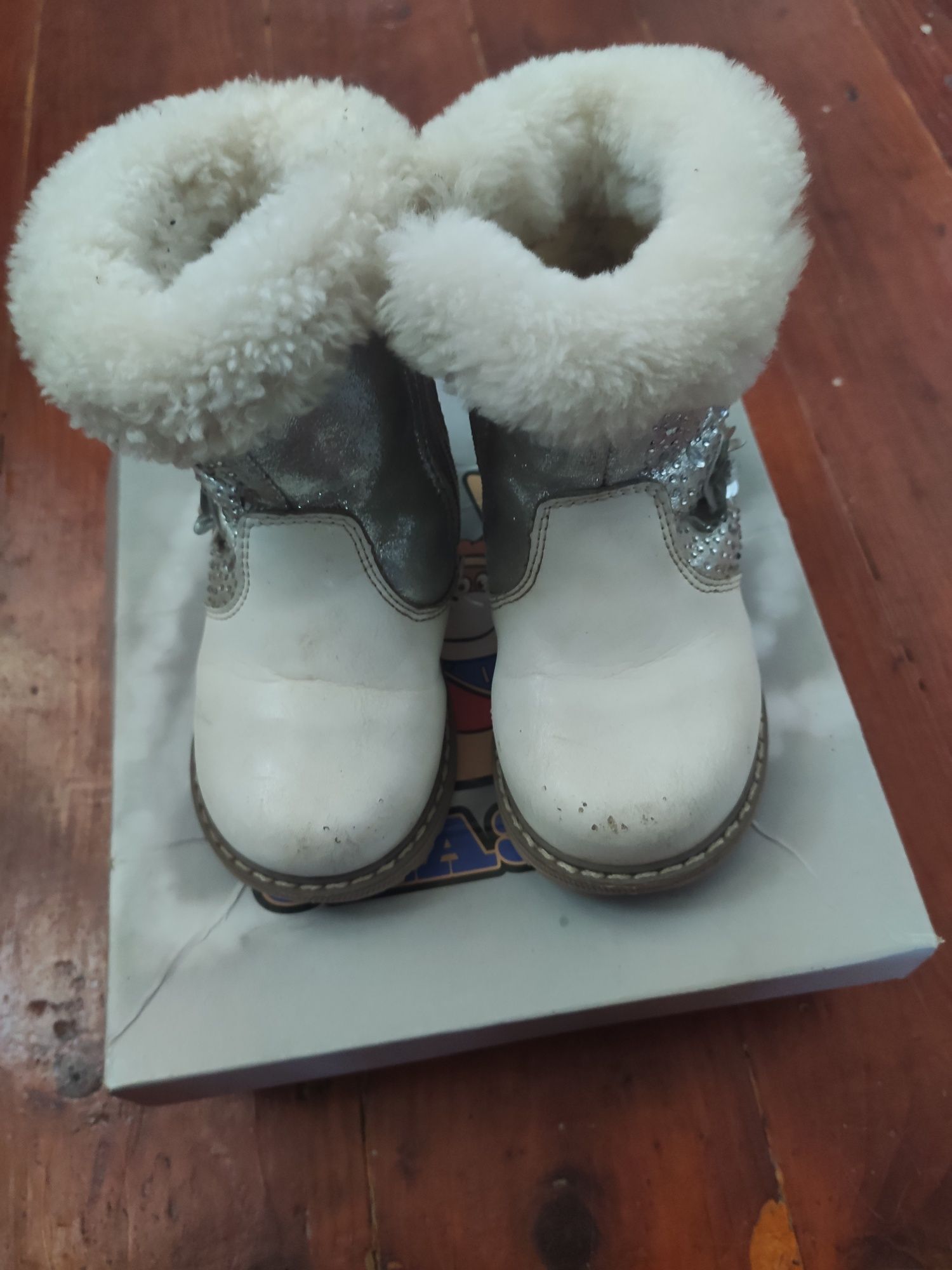 Зимние сапоги,зимові сапожки,ботинки 15 см.woopy 26р.