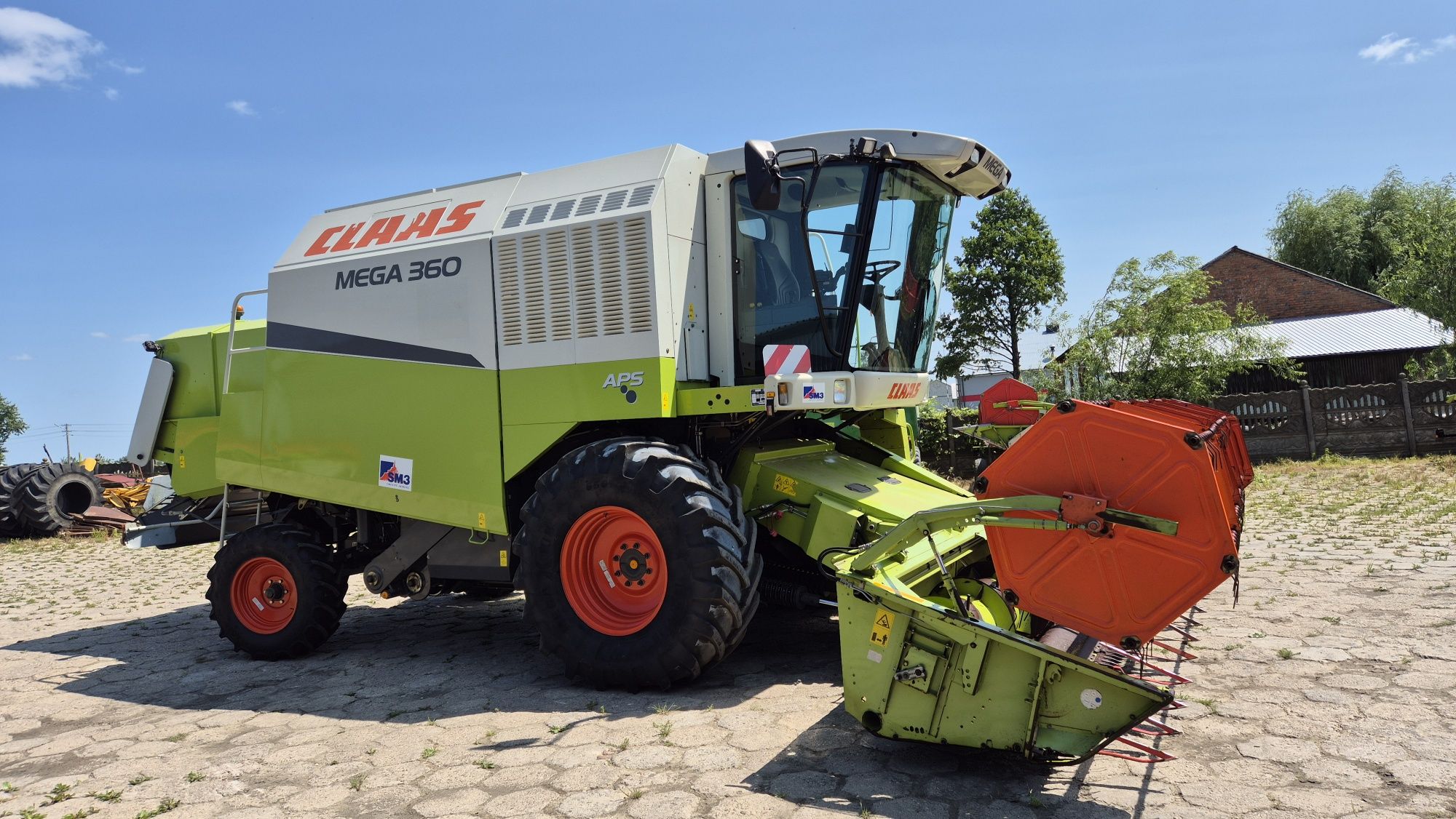 Claas mega 360 APS Bardzo Ładna mega 350 medion 340 lexion tucano