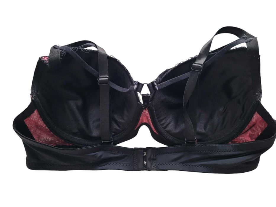 Koronkowy stanik biustonosz pushup 70B bielizna damska push up