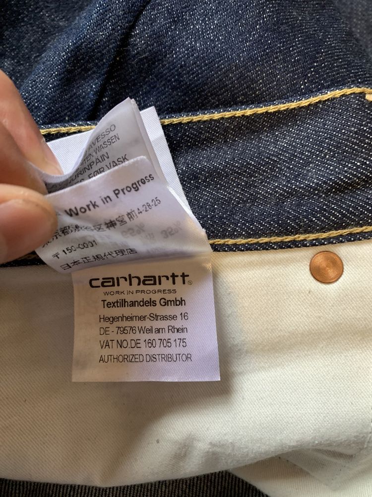 Оригінальні джинси carhartt