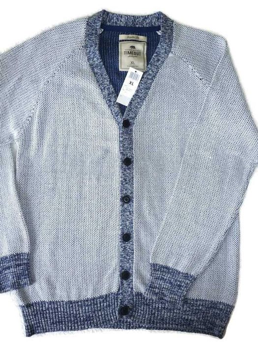 Sweter rozpinany melanż Tmeout XL