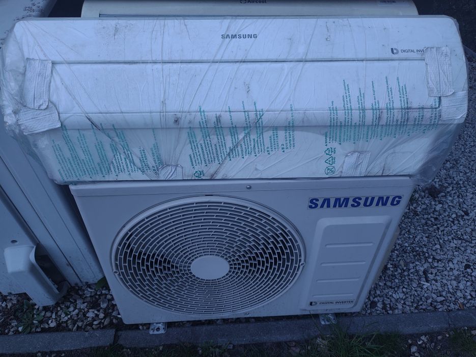 Klimatyzator ścienny inverterowy Samsung 3,5kW AR12KSWSBWKNZE pompa ci