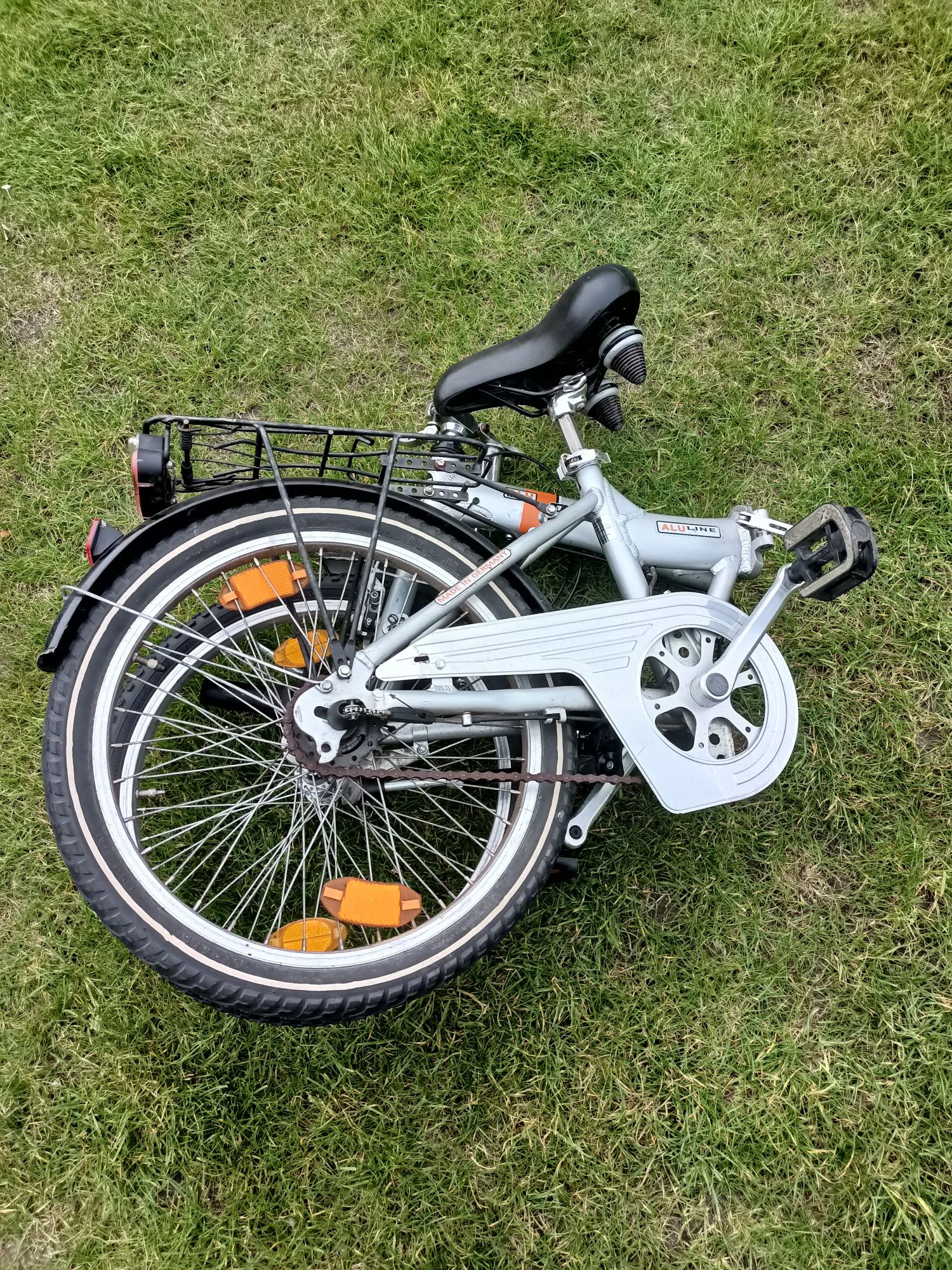 Rower składany aluminium