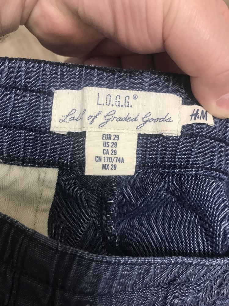 Стильные шорты на мальчика H&M  12-14 лет, 158-164