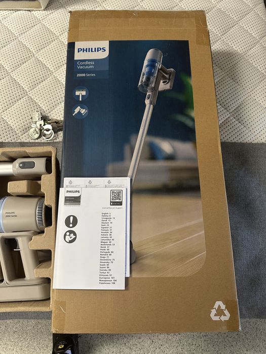 odkurzacz bezprzewodowy pionowy philips seria 2000