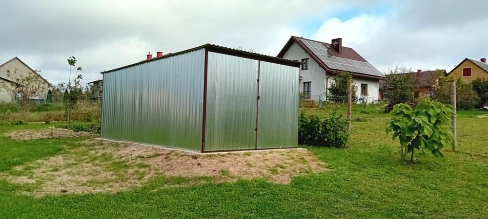 Garaże blaszane producent