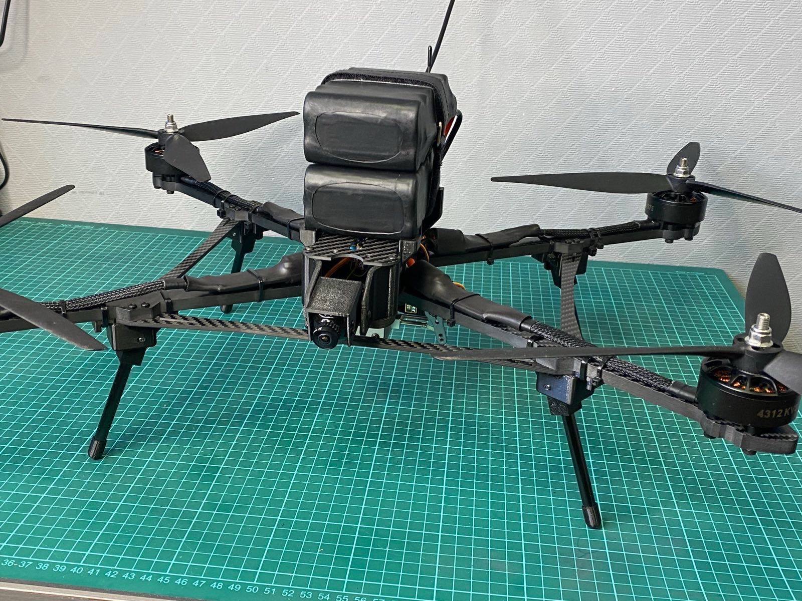 FPV 13 квадрокоптер Бабайка.013 дрон Б 0 М Б Е Р 12S