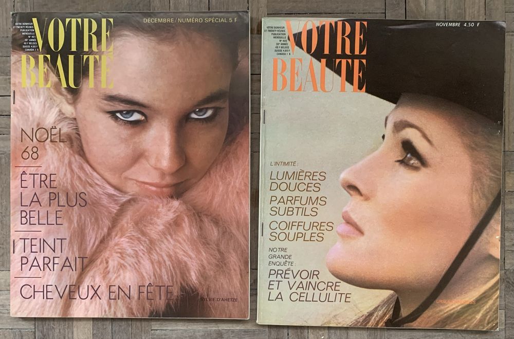 Revistas votre beaute 1968