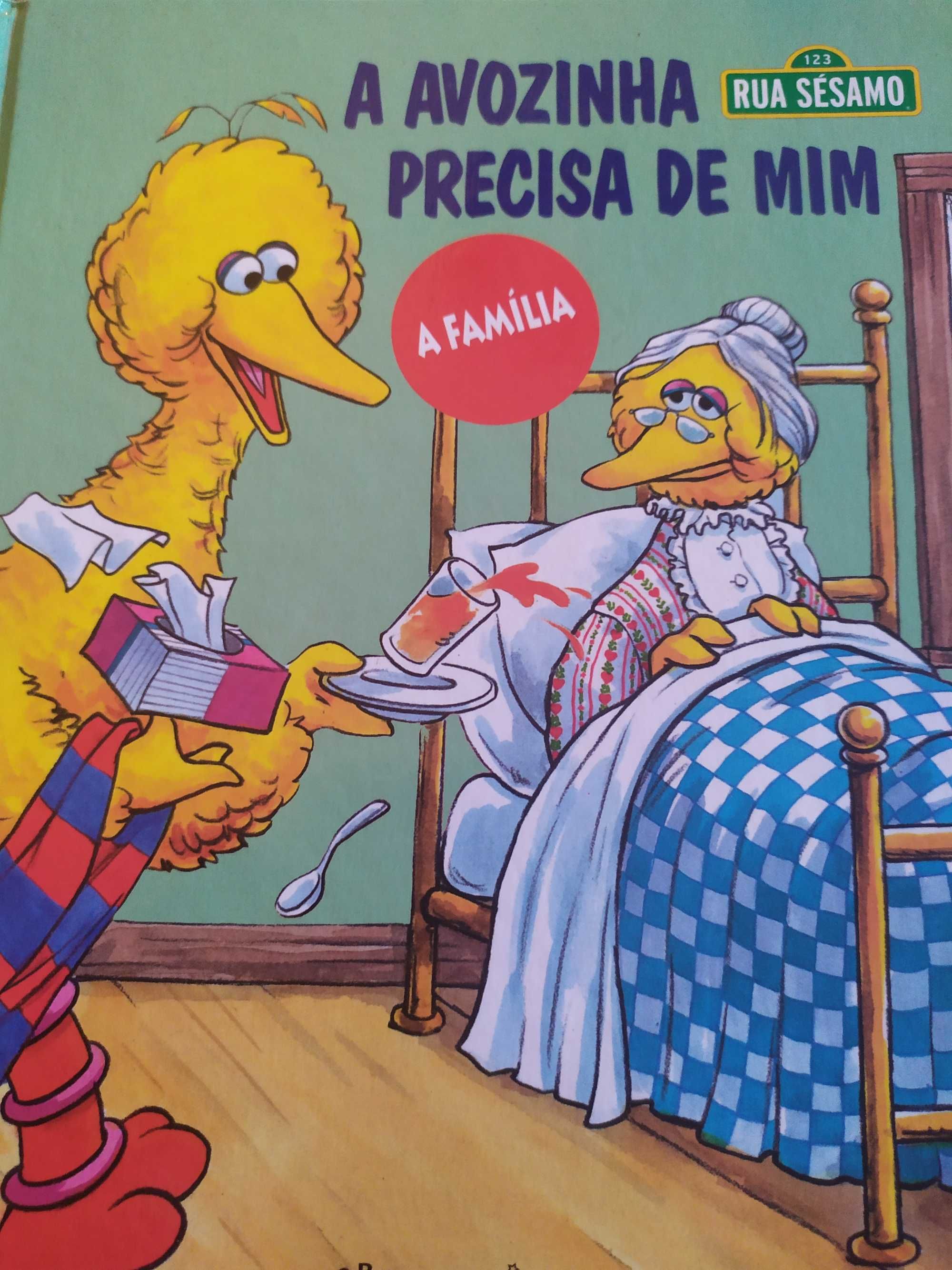 Livros Rua Sésamo