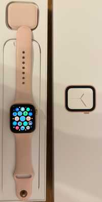 Apple Watch Series 4 Gold Case + Pink Sand Sport Brand