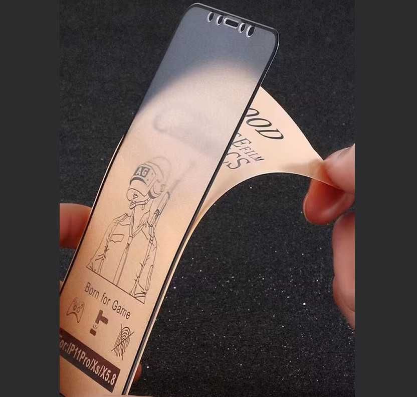 Szkło ceramiczne matowe NIEPĘKAJĄCE do IPHONE 13 PRO MAX/14 PLUS
