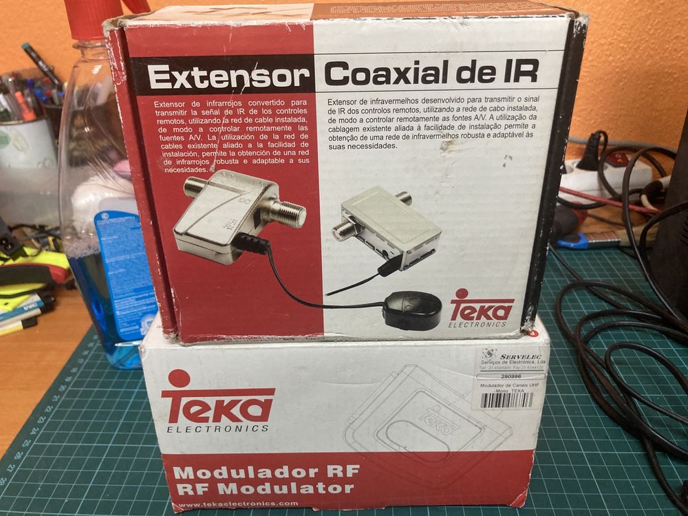 Modulador RF + IR Extender