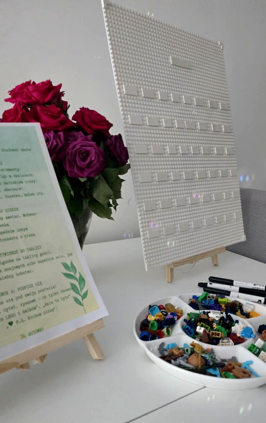 Księga gości z klocków LEGO