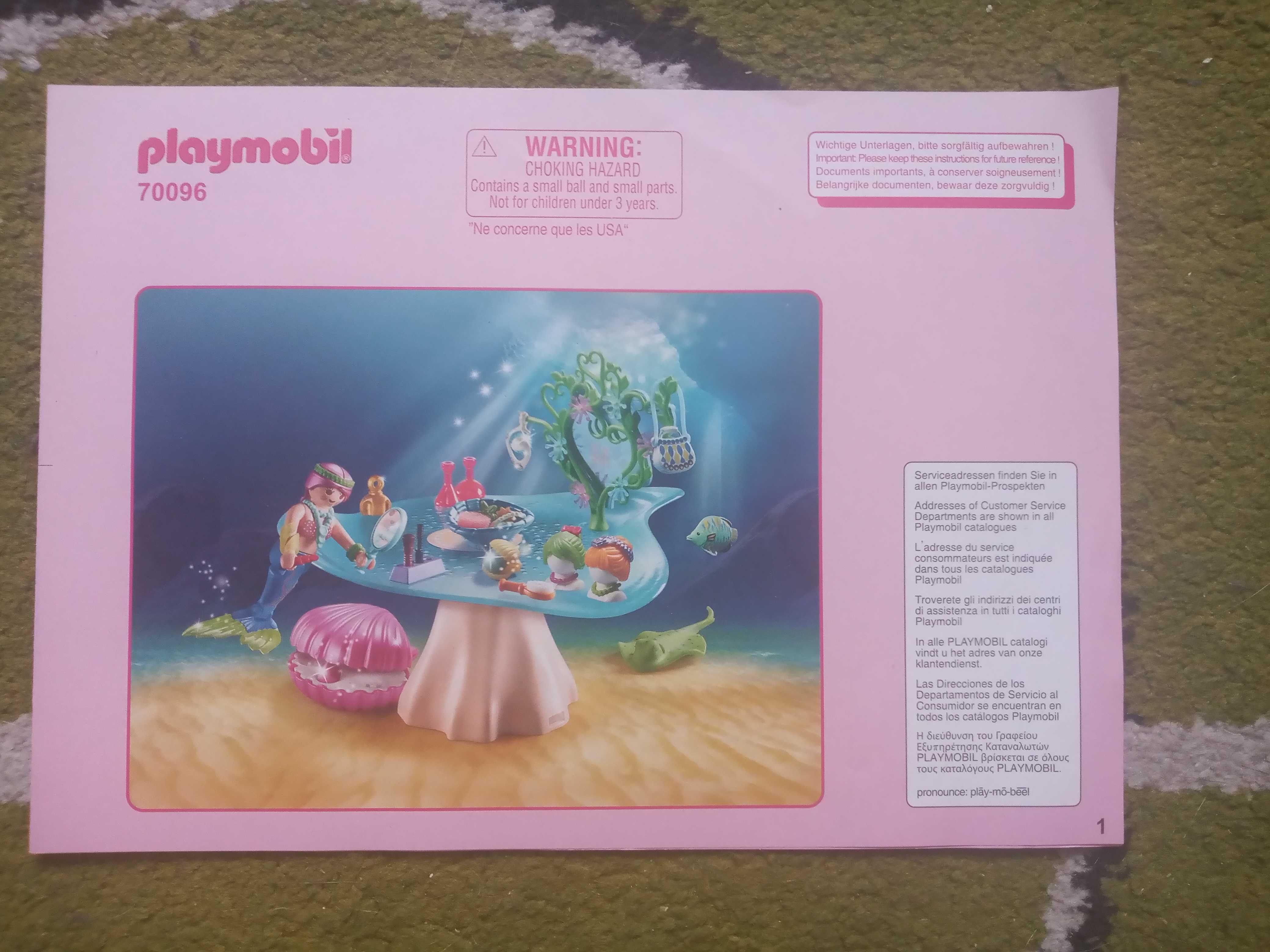 Playmobil 70096 salon piękności syrenek
