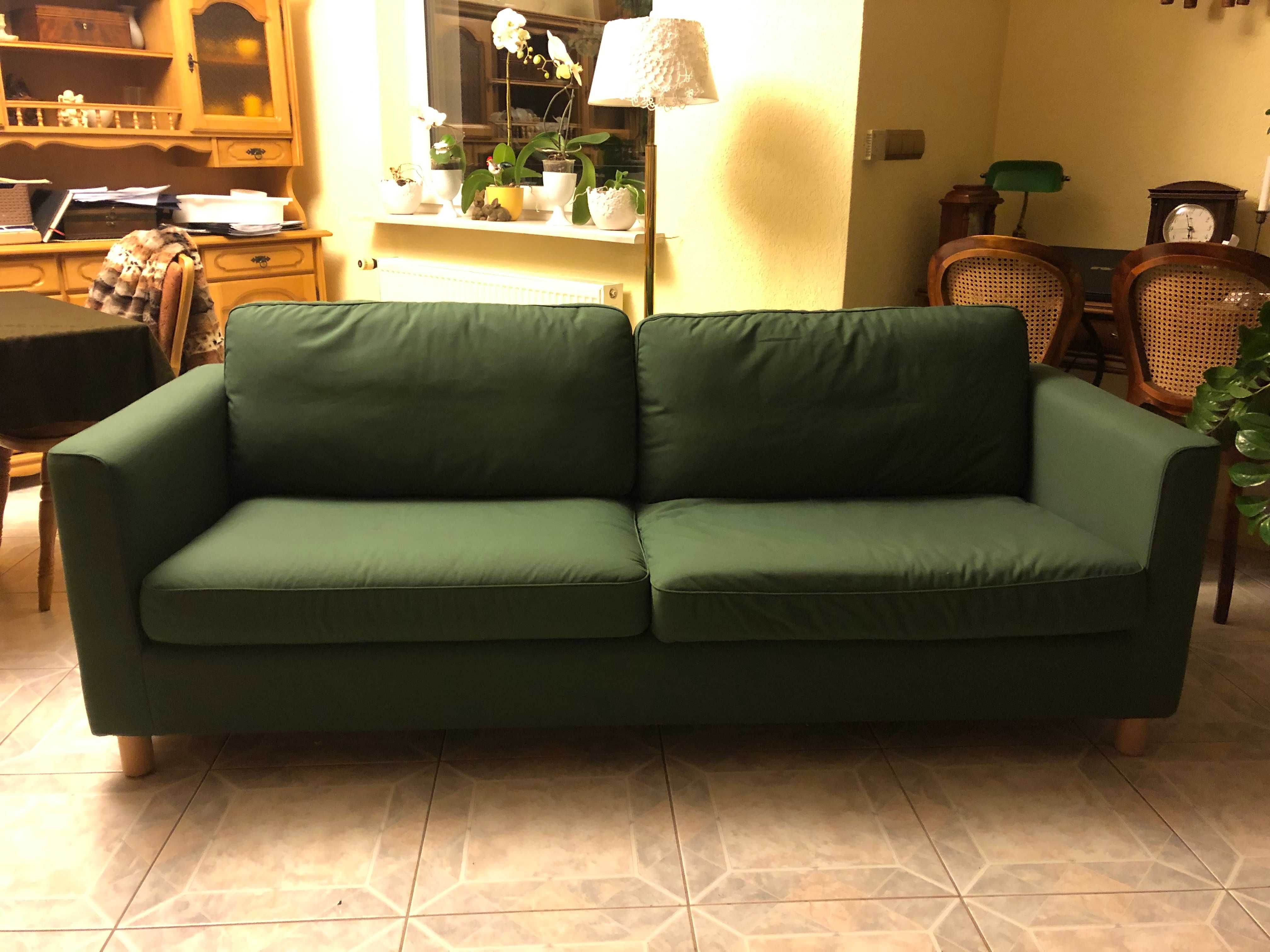 3-osobowa sofa Parup, Ikea, zielona