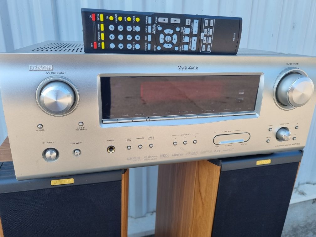 Amplituner Denon AVR-1909 plus kolumny Jamo Classic 6