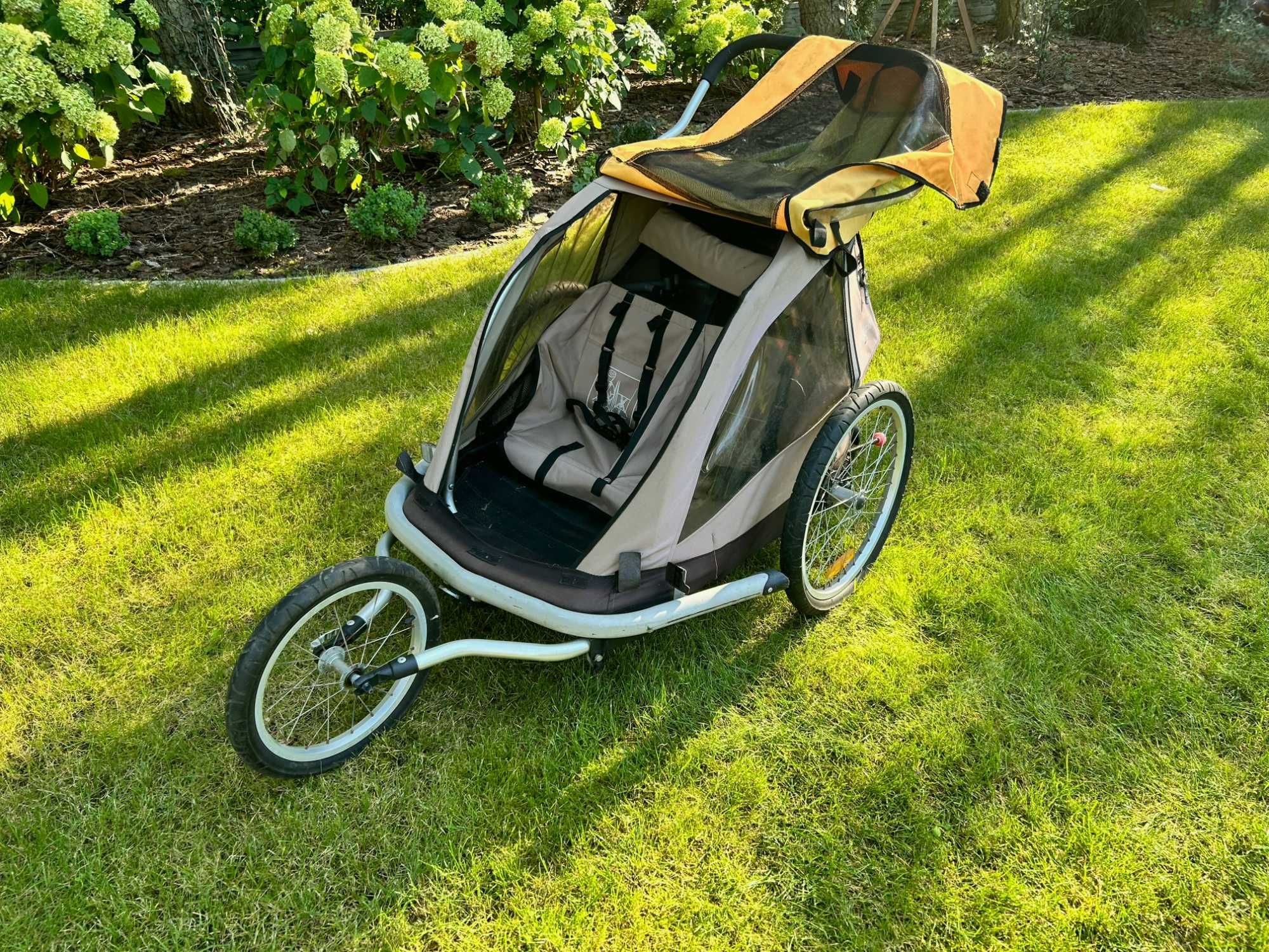 Przyczepka rowerowa 2 osobowa Croozer 535