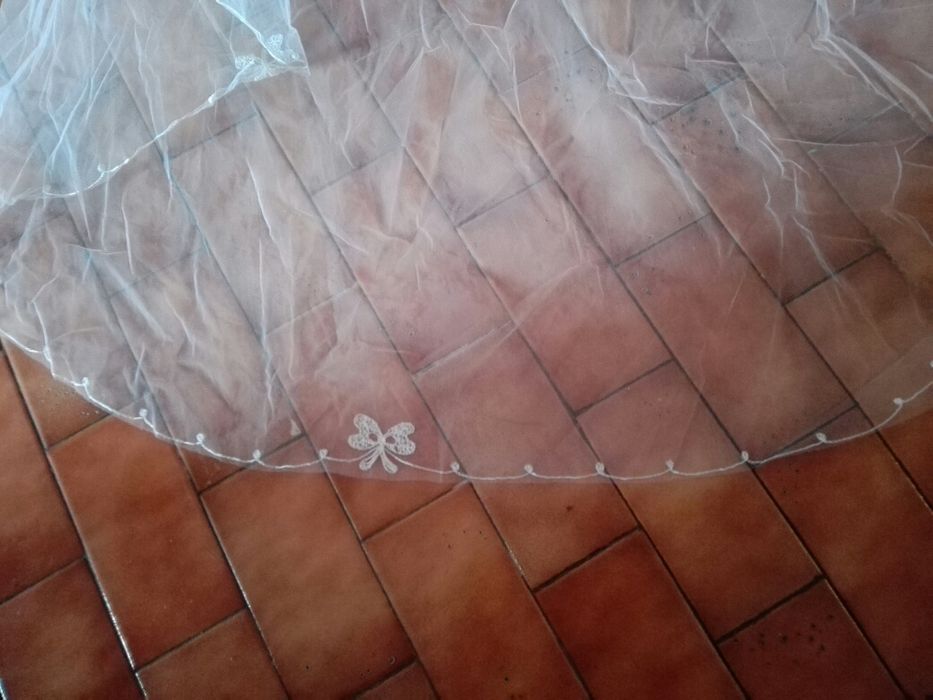 Véu Branco (3 metros)portes pagos