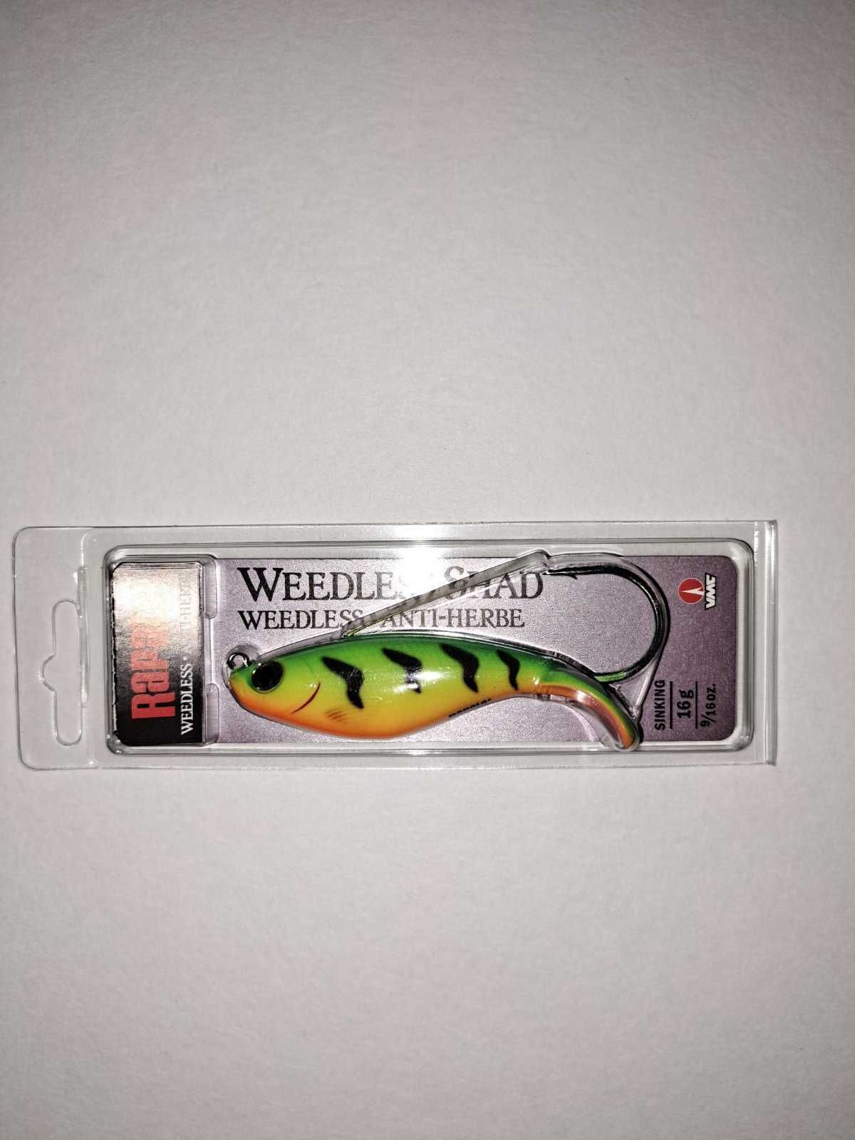 Воблер незацепляйка  Rapala Weedless Shad 80мм/16г - FT