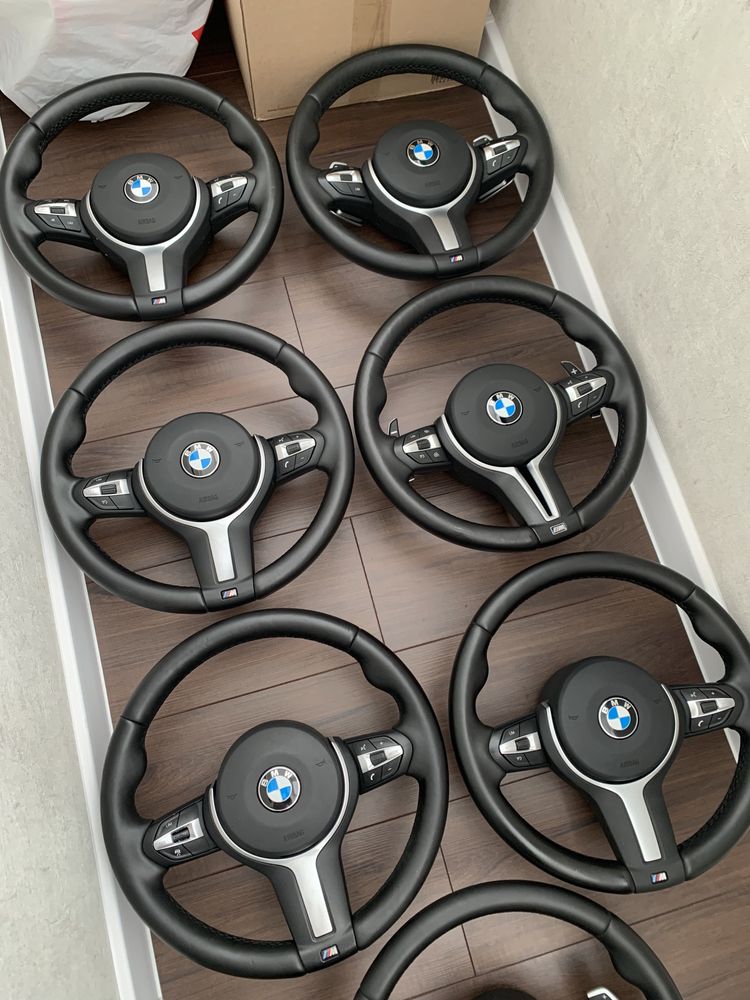 M руль на BMW F10 F15 F20 F25 F30 F32 F36 F48 F80 F82 ОРИГИНАЛ