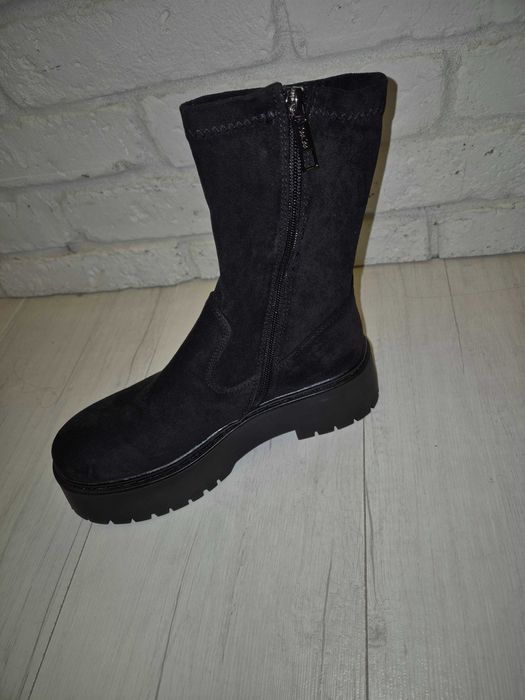 Buty damskie, czarne, 38 rozmiar, nowe