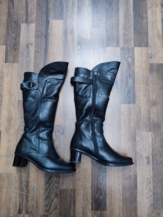 Сапоги женские, кожаные,р 36-37. пара 500грн