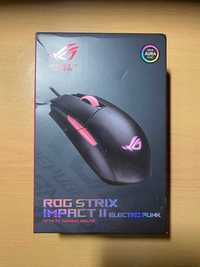 Мышь Asus ROG Strix Impact II Electro Punk USB Black/Pink