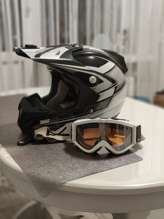 Мотошлем Thor Sector, Fox,ендурошлем, кроссовий шлем,мотошолом