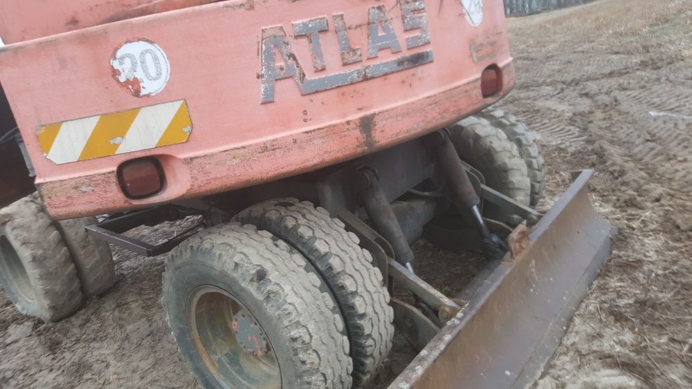 koparka atlas 1204 części mostu zwolnica
