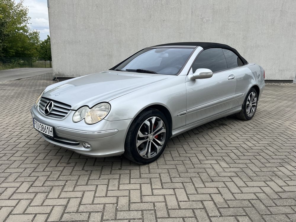 CLK200 kabriolet ładny