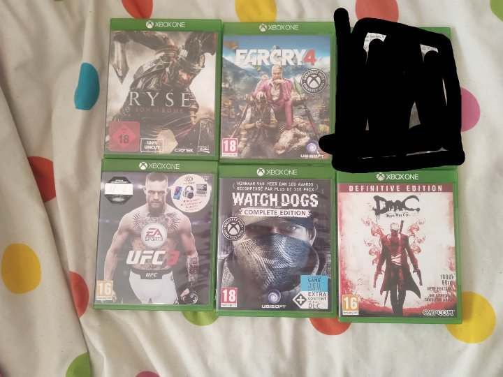 Sprzedam gry na Xbox one