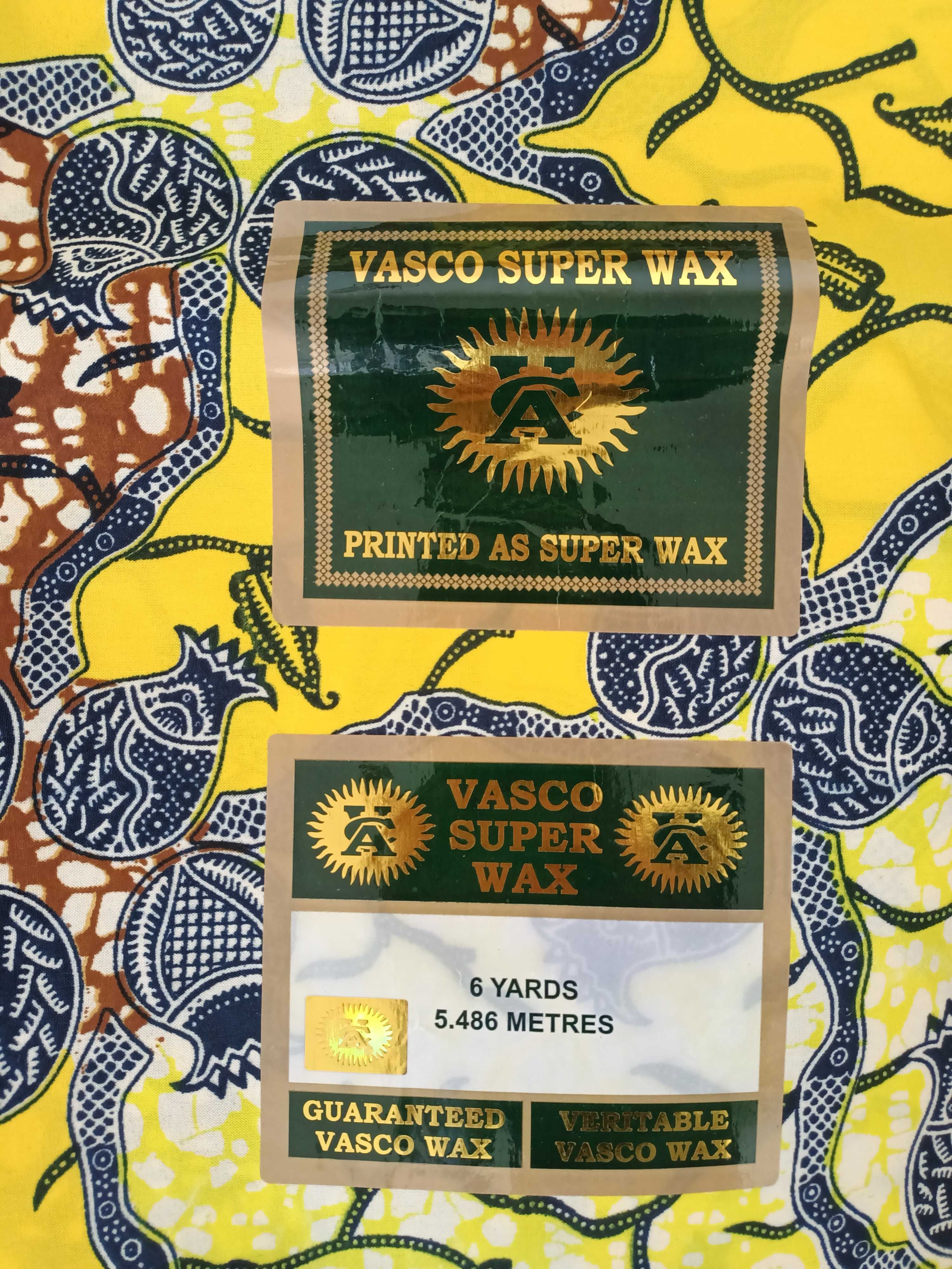 Materiał afrykański Vasco Super Wax