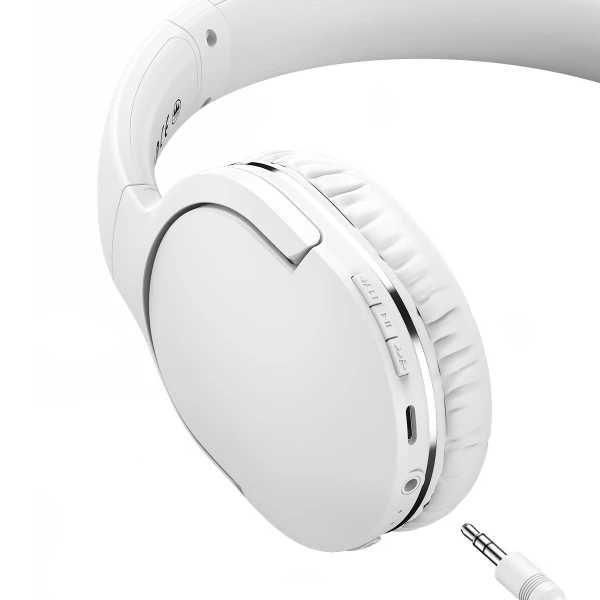 Бездротові навушники Bluetooth Baseus Encok D02 Pro Білий
