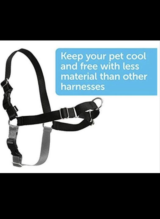 NOVO Peitoral “Petsafe - Easy Walk Premier” (S) + trela com 1.8m