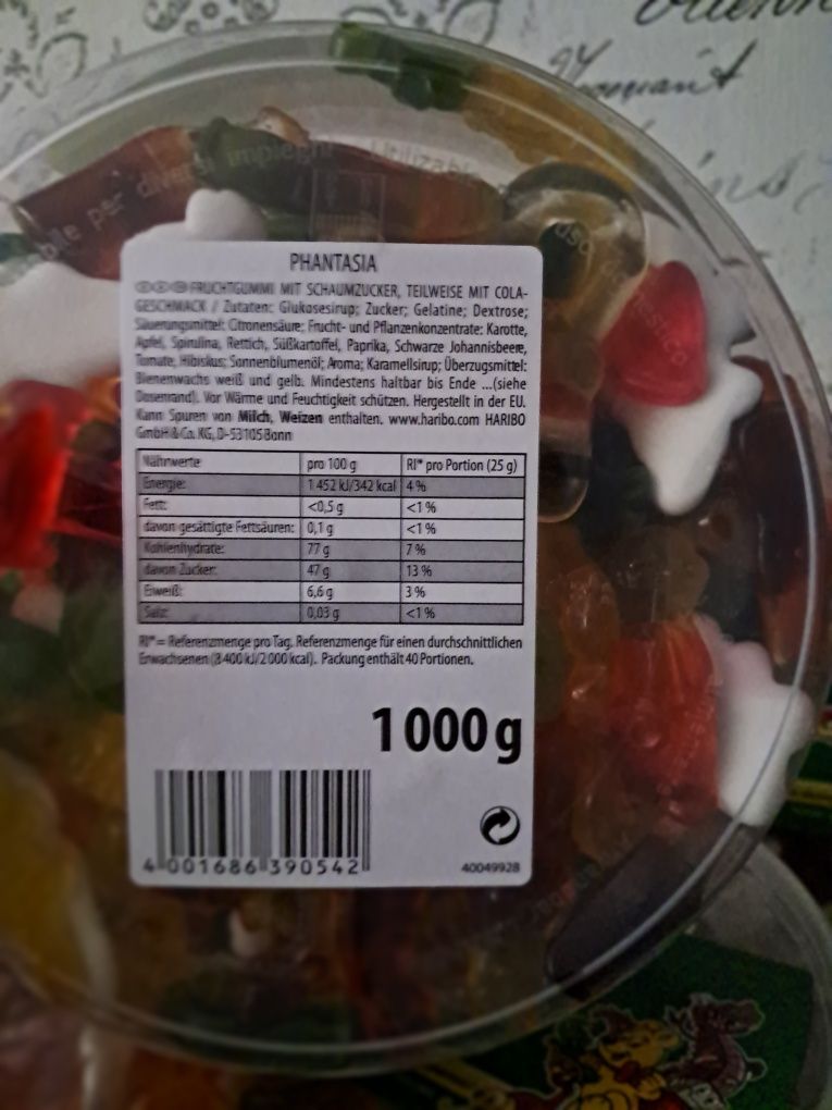 Haribo 1кг та різні смаколики