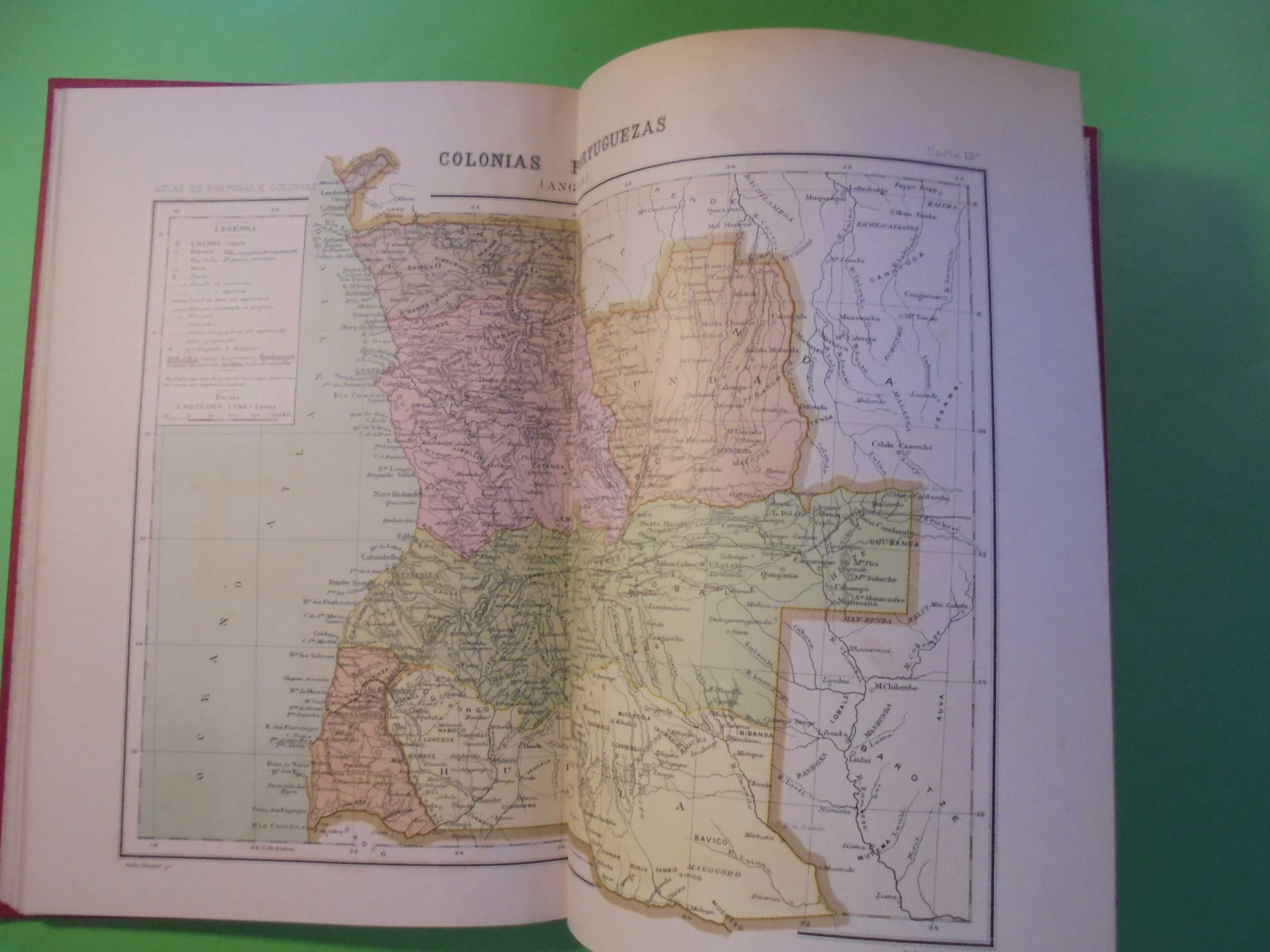 Costa (Júlio Gaspar ferreira da);Atlas Portugal e Colónias-1906
