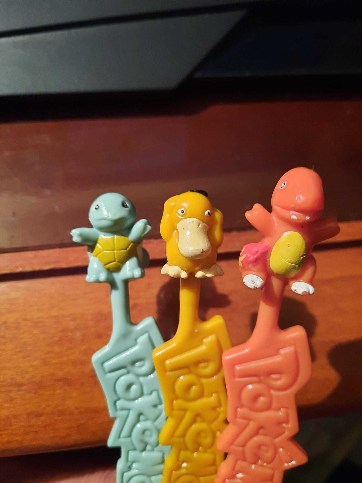Pokémon Lollipop Popzoid Sticks Nintendo+Topps 1999 Colecionável raro!