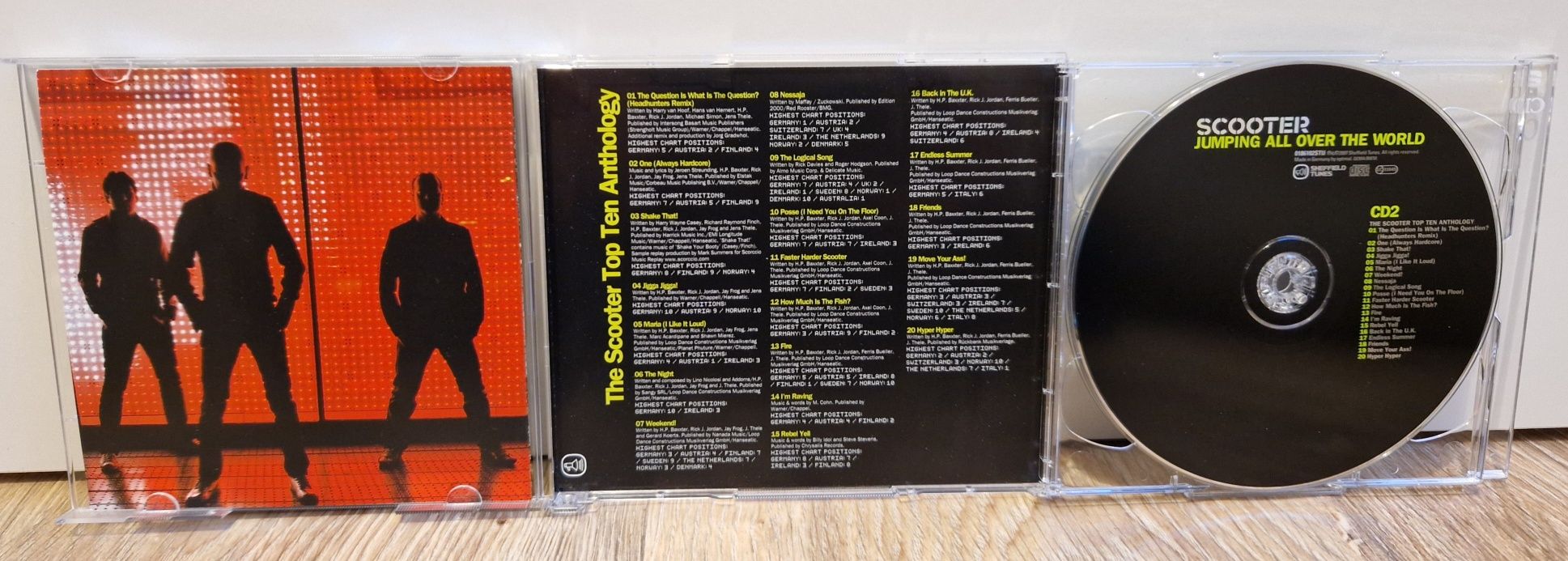 Scooter - Jumping all over the world 2CD, edycja limitowana