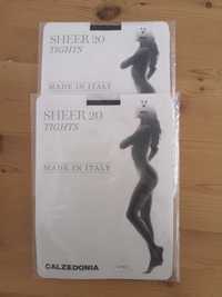 Pack 2 collants transparentes 20 Den