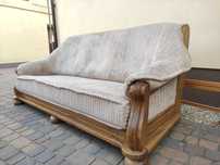 Dębowa sofa 3-osobowa