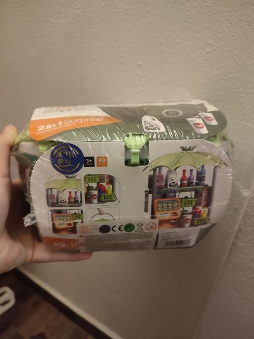 Brinquedo 2 em 1 supermercado