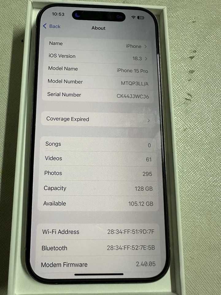 Iphone 15 pro apple