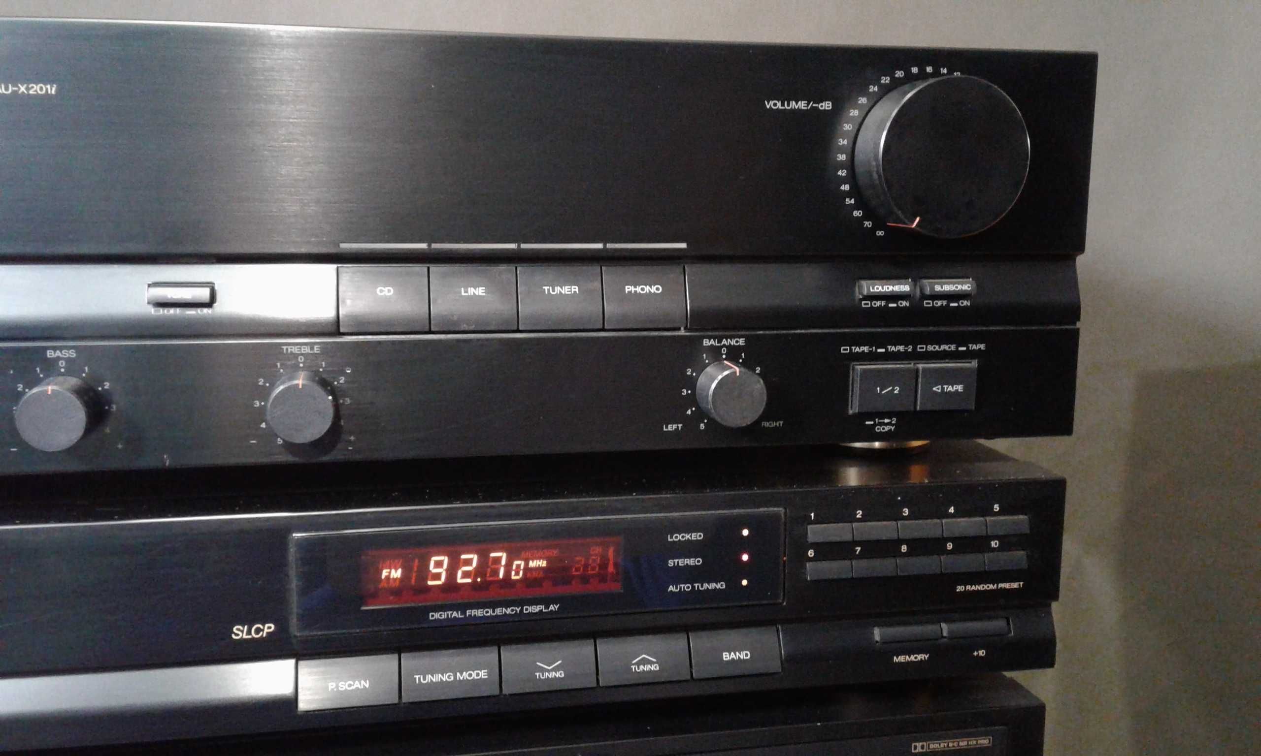 SANSUI AU-X201i,zestaw stereo