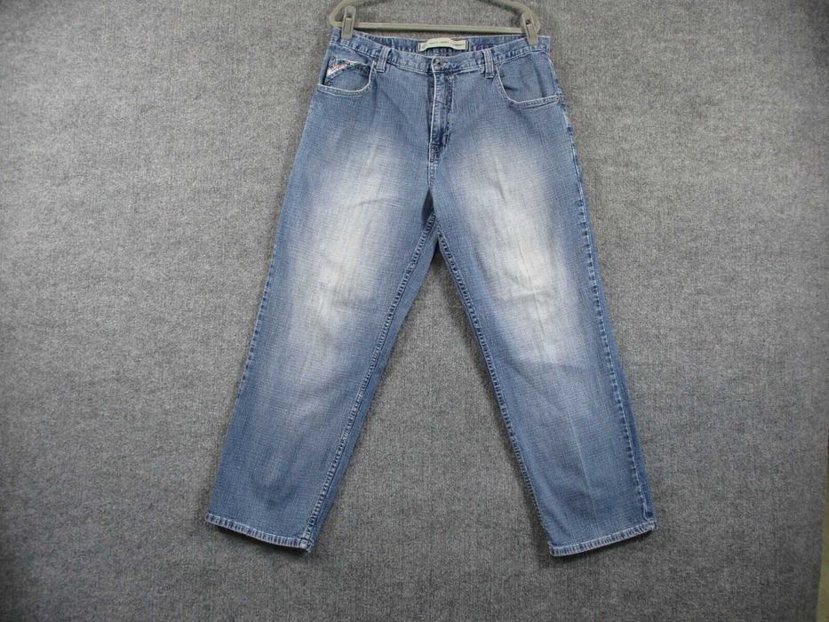 Spodnie Paco Jak Southpole Baggy Y2K Streetwear Skate Jeansy 38x30