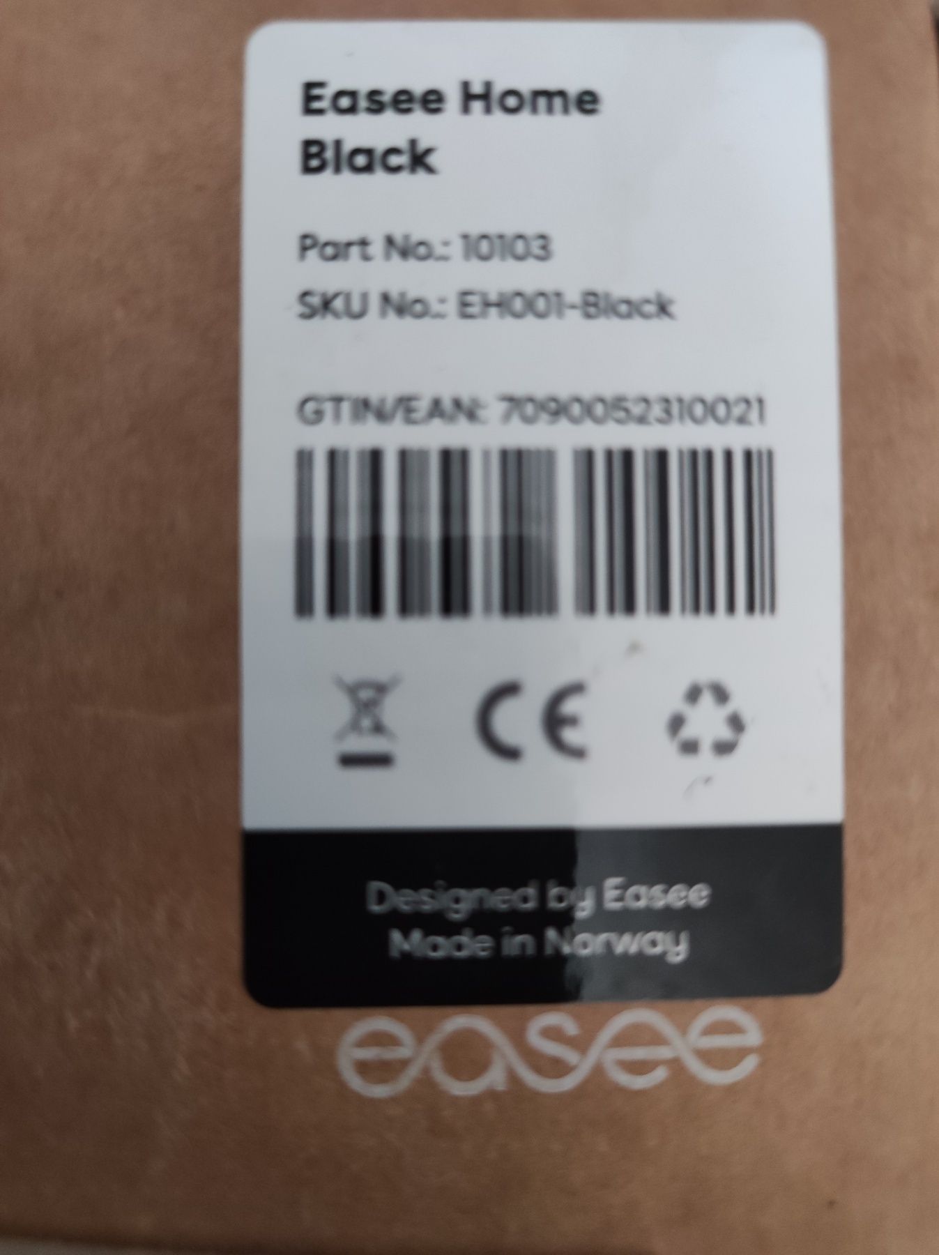 Зарядная станция Easee One EV Charger TYPE 2 (22КВТ) BLACK